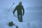 Proper Angle for an Igloo, Igloo and Snowcave Construction Course