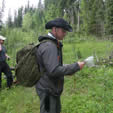 Orienting a Topographical Map in the Mountains