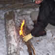 Building a Solo Night Fire