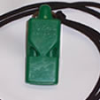 Pealess Plastic Whistle