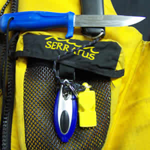 Items Attached to the Lifejacket