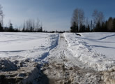Winter Roads, Easy to get Stuck