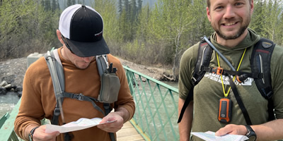 Map Reading Training in the Mountains