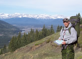 Map Reading Exercise in the Mountains