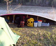 Making Camp along a River