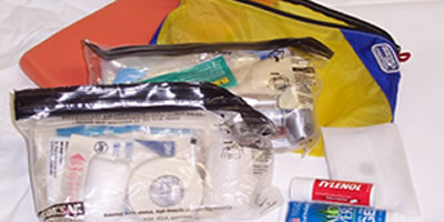 Selection of Wilderness First Aid Equipment