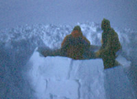 Igloo under Construction