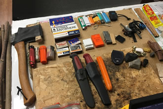 Classroom Setup for the Wilderness Survival Core Seminar