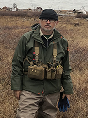Bruce Zawalsky working as a Survival Consultant in Taiga Shield of Newfoundland and Labrador