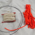 2 Cord sections and other Binding Material