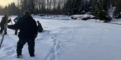 Falling through Thin Ice
