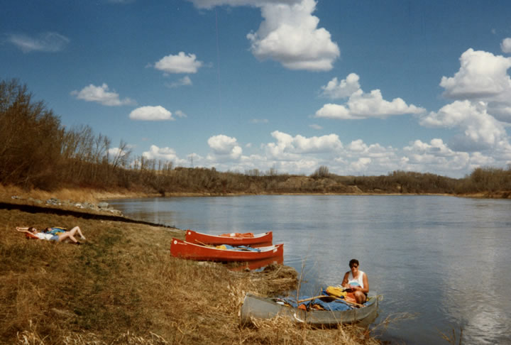 Taking a Lunch Stop on the River