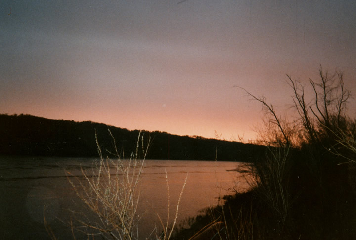 Late evening on the Rainy River