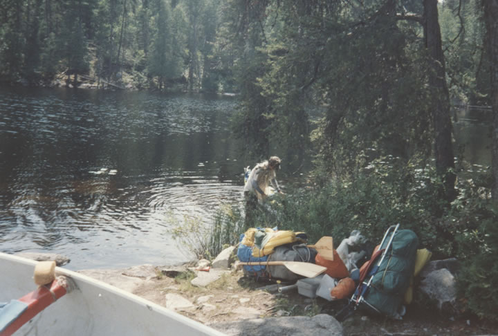Reloading Boats after a Portage