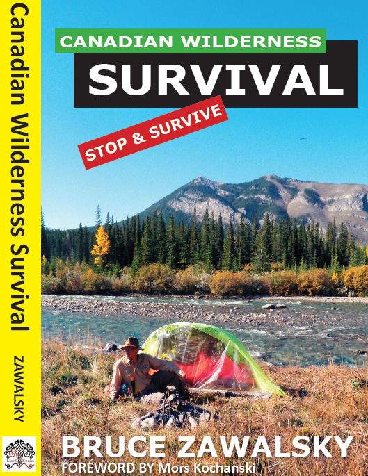 Front Cover of the Book, Canadian Wilderness Survival