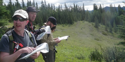 Group Map and Compass Training