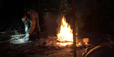 Building a Survival Fire