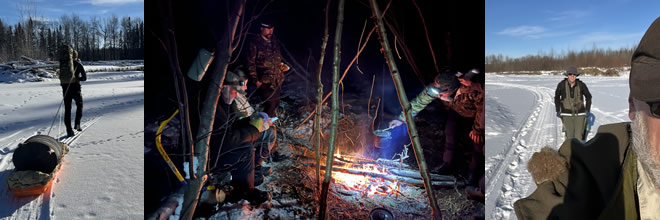 Trekking and Camping in the Foothills of the Canadian Rockies